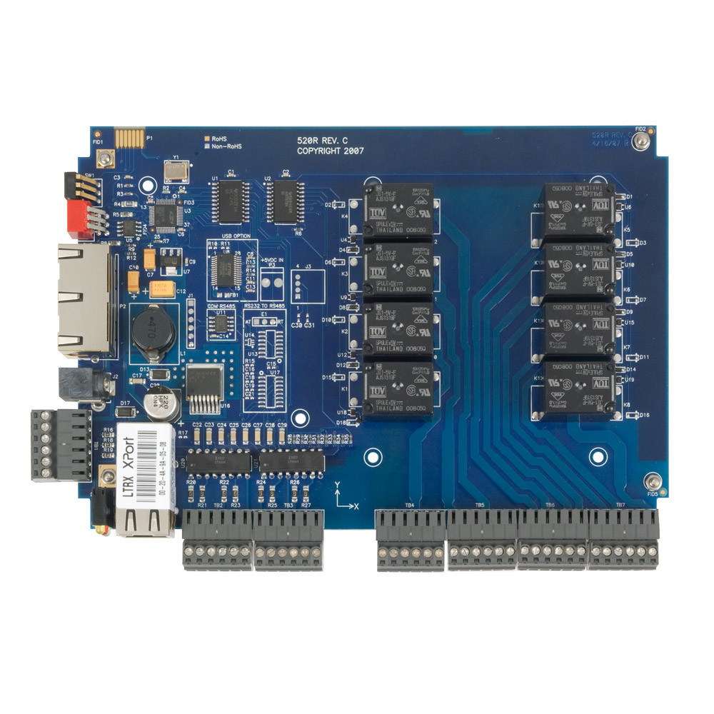 SeaI/O Ethernet Modbus TCP w/ 8 Iso In; 8 Form C High-Current Outputs