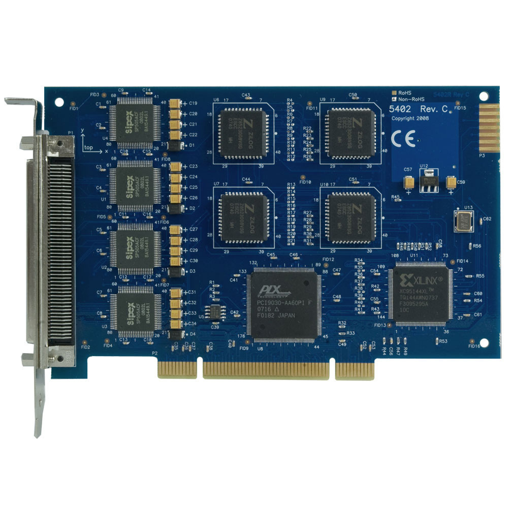 ACB-MP+4.PCI: PCI 4-Port Multi-Interface Synchronous Adapter