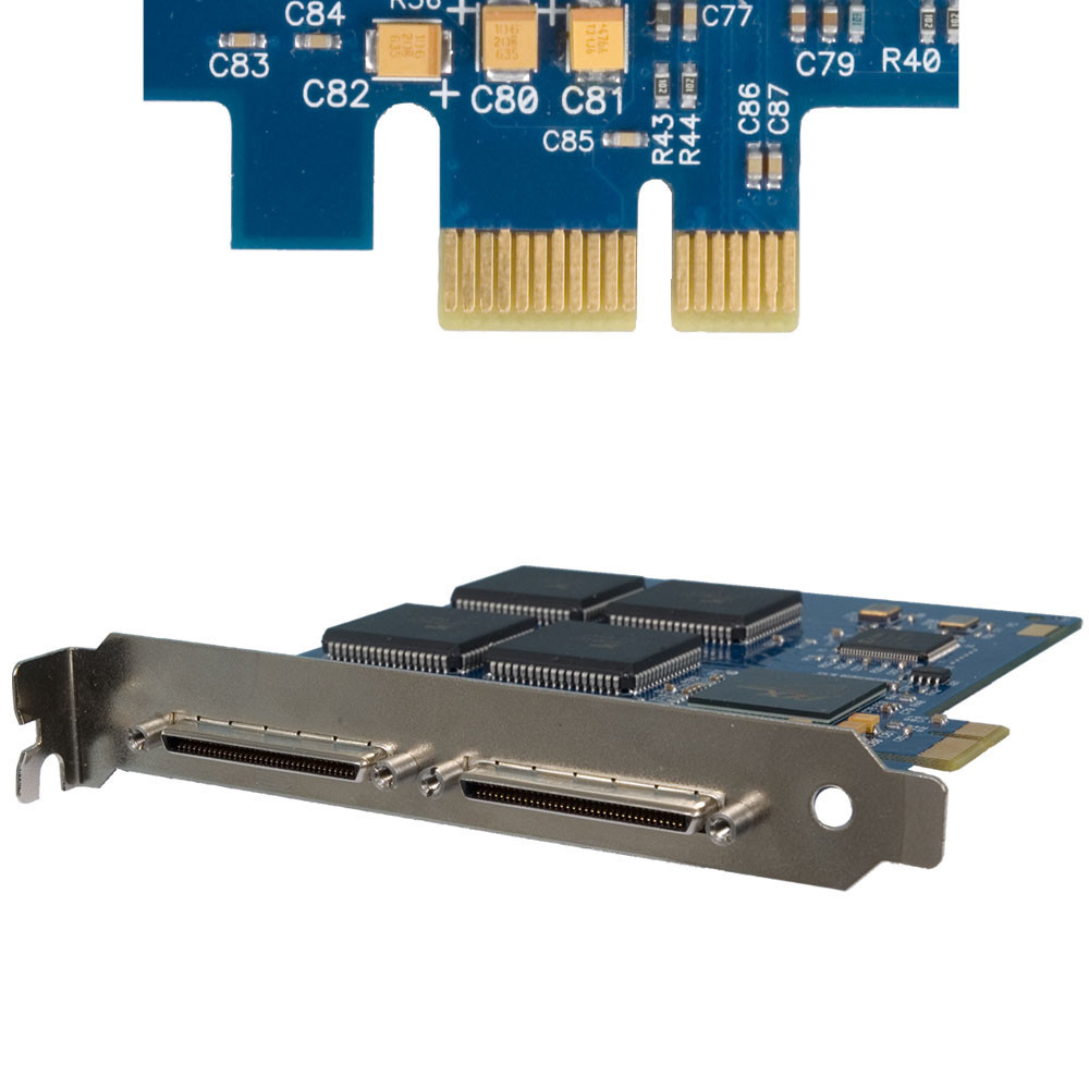 COMM+16.PCIe: 16-Port DB25 PCI Express RS-232 Serial Adapter