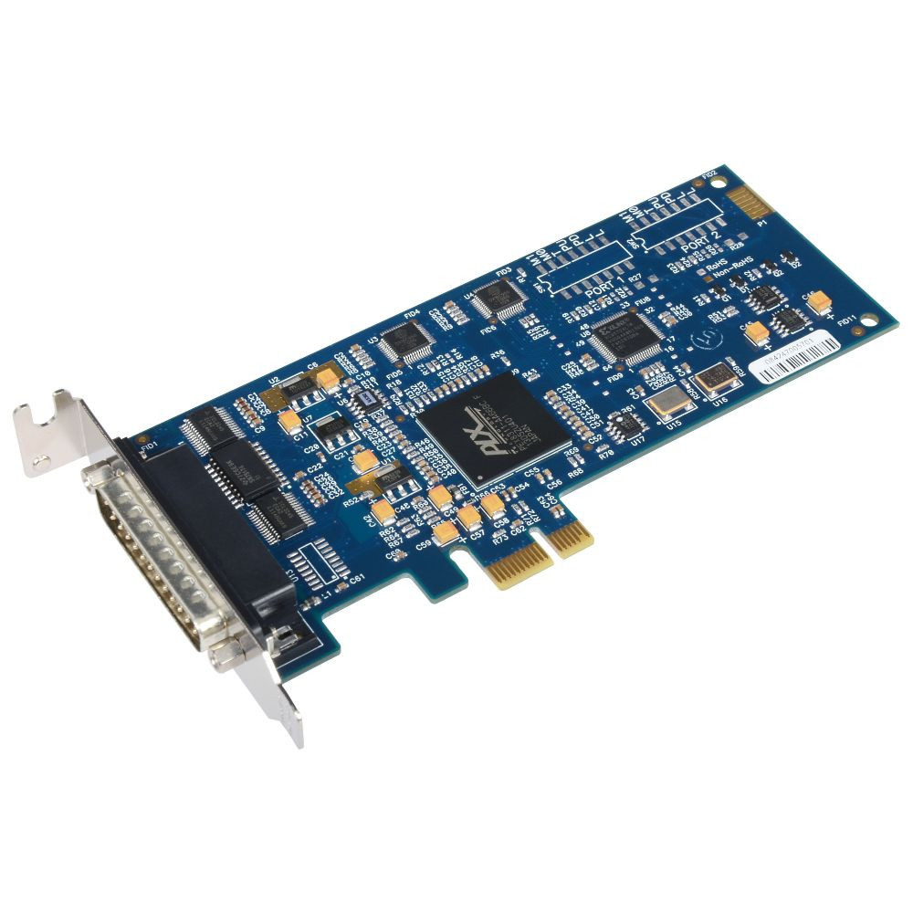 COMM+232.PCIe: PCIe to 2-Port RS-232 Async Serial Adapter