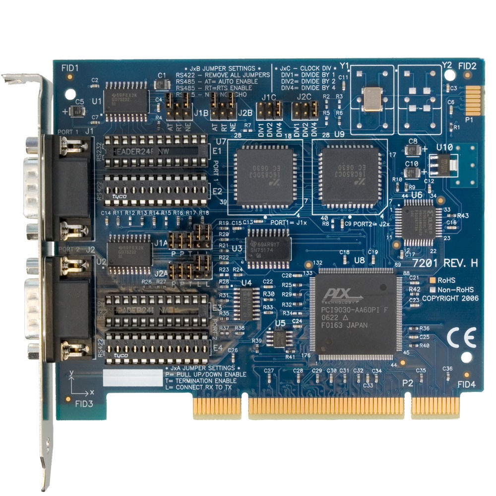 ULTRA COMM+2.PCI: 2 Port PCI RS-232/422/485 Serial Adapter