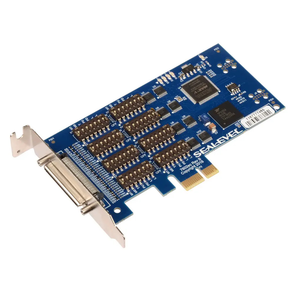 PCIe 8-Port RS-422, RS-485 Async Serial Card
