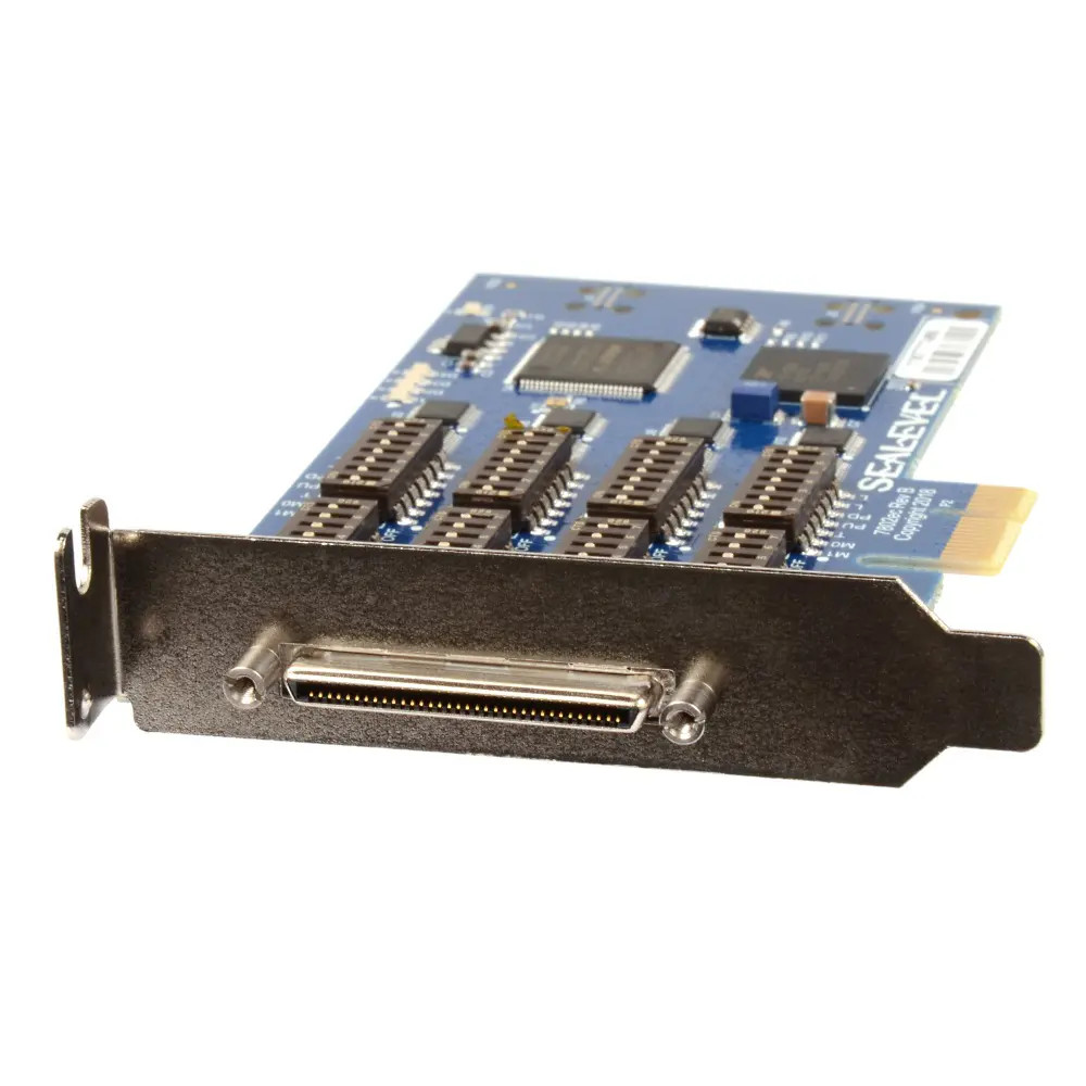 PCIe 8-Port RS-422, RS-485 Async Serial Card