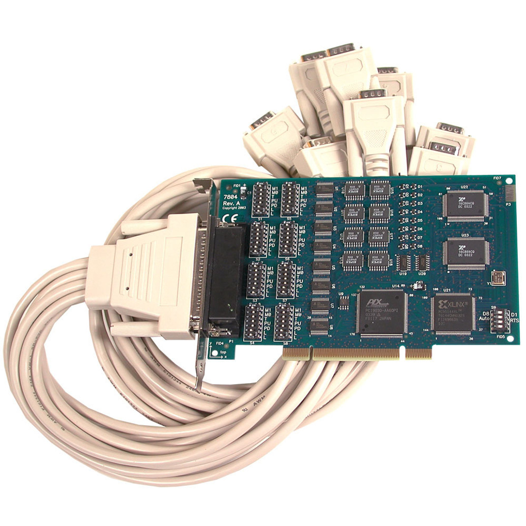 ULTRA COMM+8.PCI: 8 Port PCI RS-232/422/485 Serial Adapter