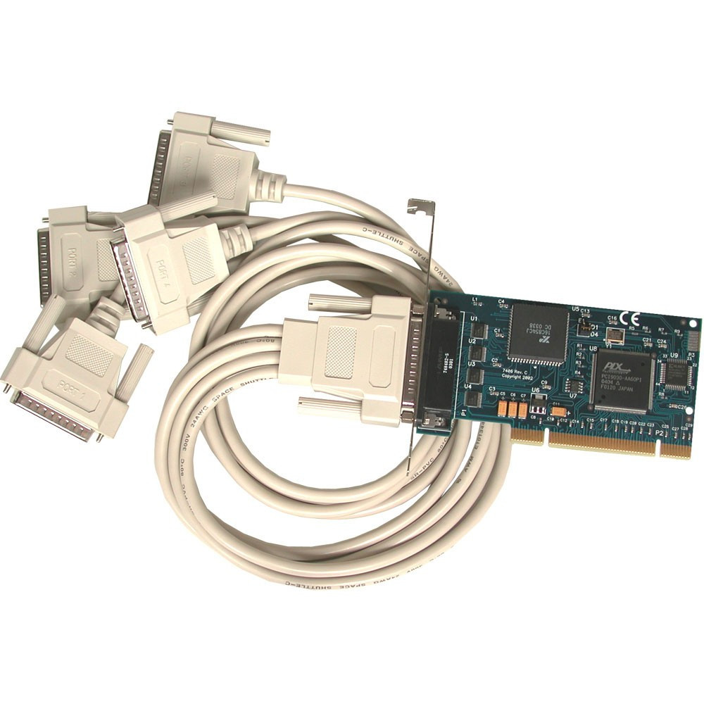 Versa COMM+4.LPCI: 4 Port RS-232 Low Profile PCI Serial