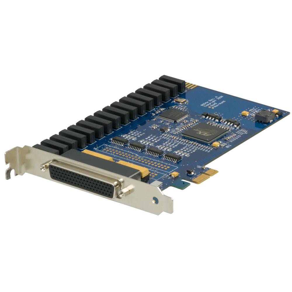 DIO-32.PCIe: PCI Express 16 Iso In (3-13V)/16 Reed Relay Out