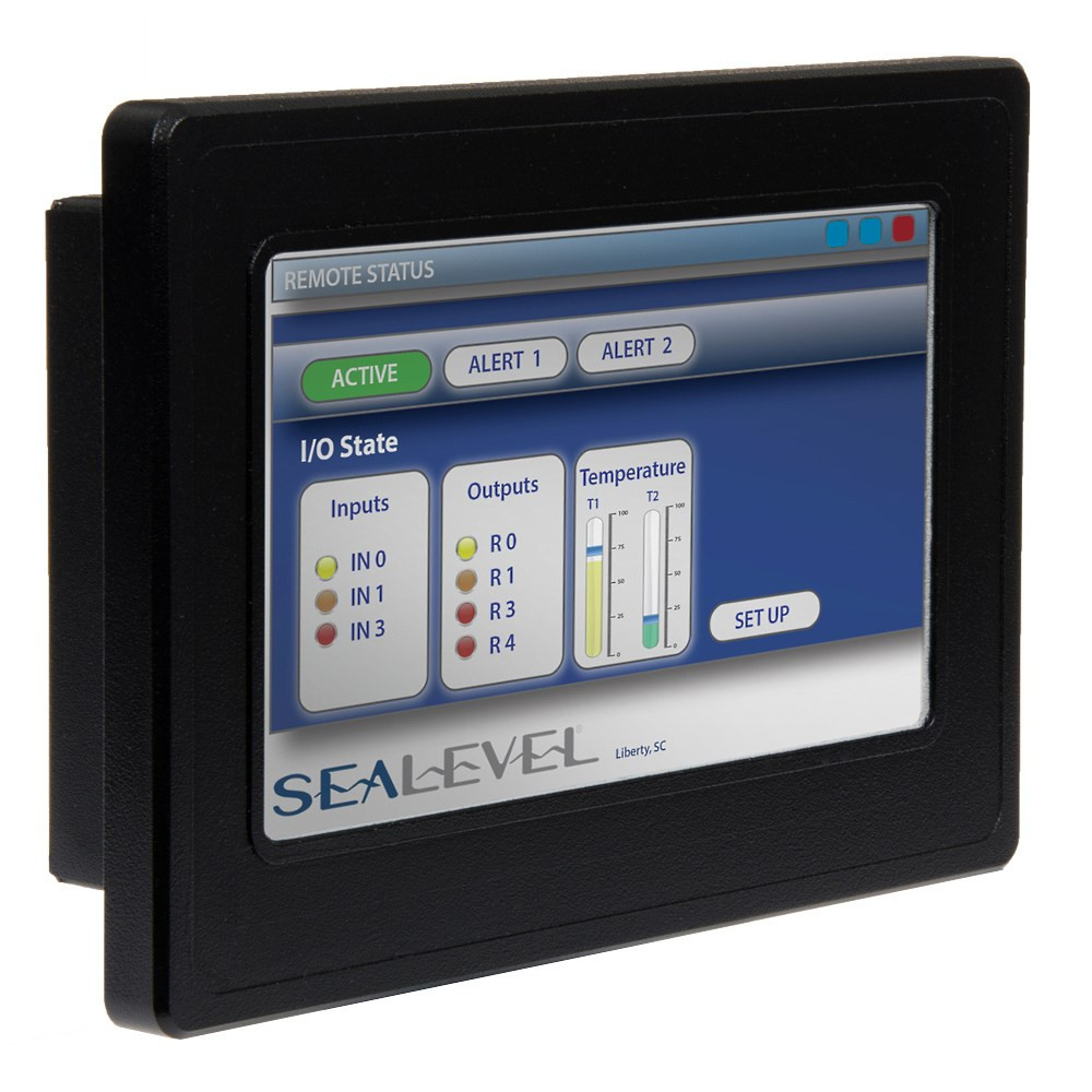 SeaPAC R9 Touchscreen Computer; 128MB SDRAM; 7" TFT LCD