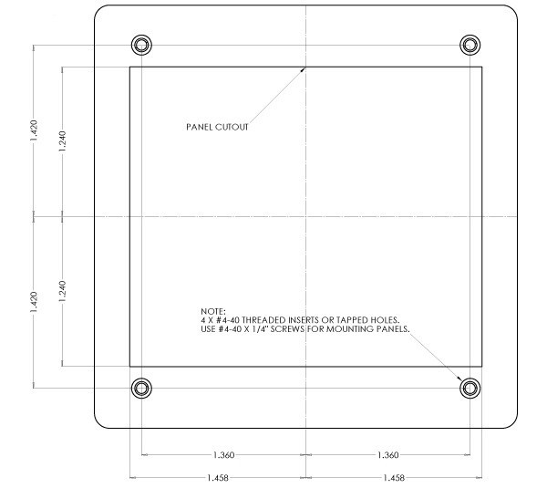 DIO-104.REL Kit: PC104 DIO 16 Reed Relays; Portholes Kit