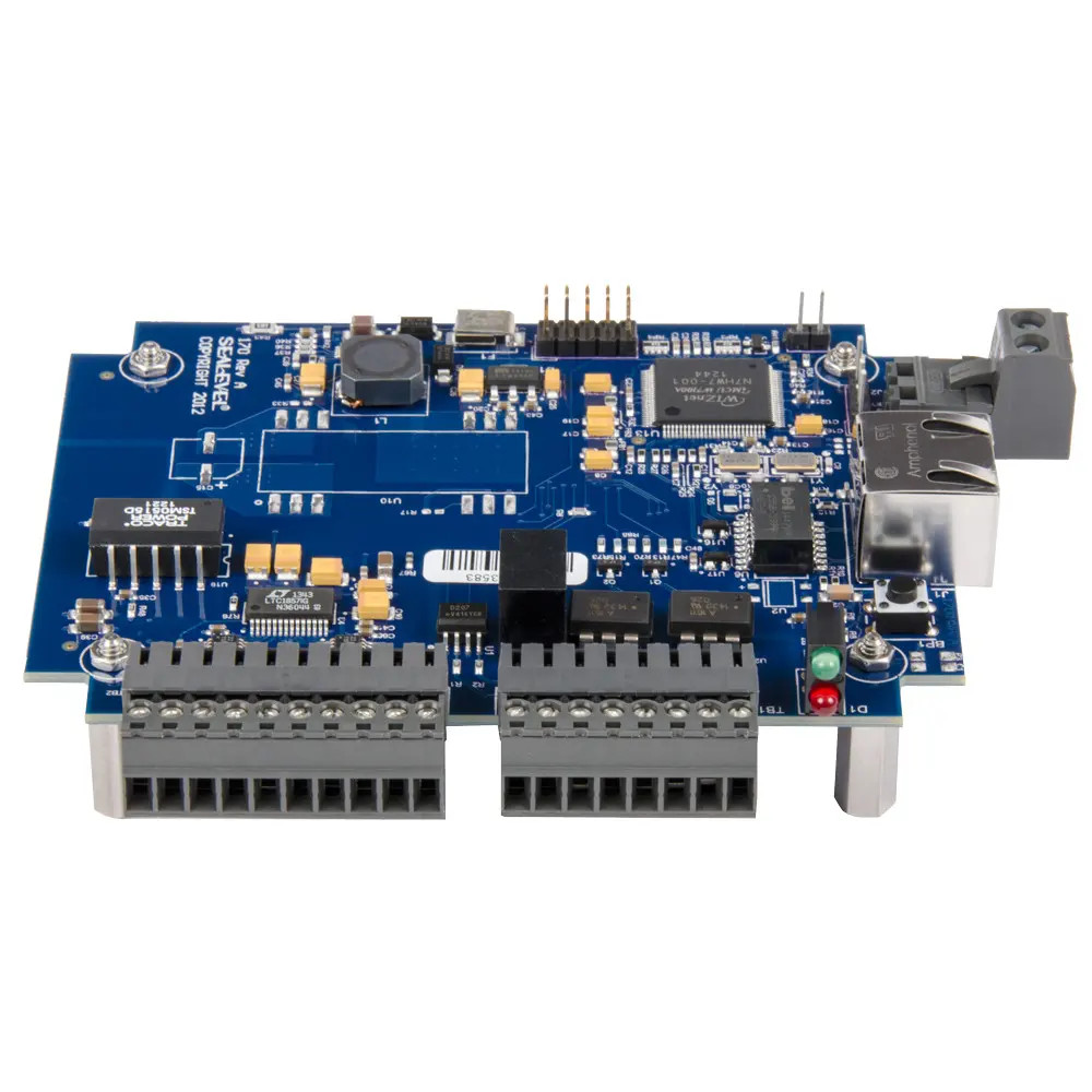 eI/O Ethernet Modbus TCP w/8 A/D;2 Dry Contact Inputs;2 SSR