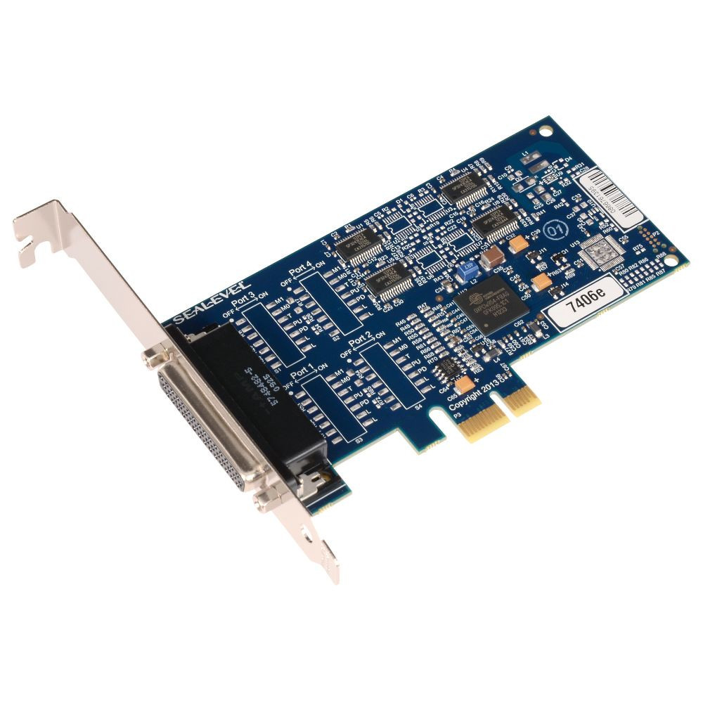 COMM+4/232.PCIe: PCIe 4-Port RS-232 Async Serial Adapter