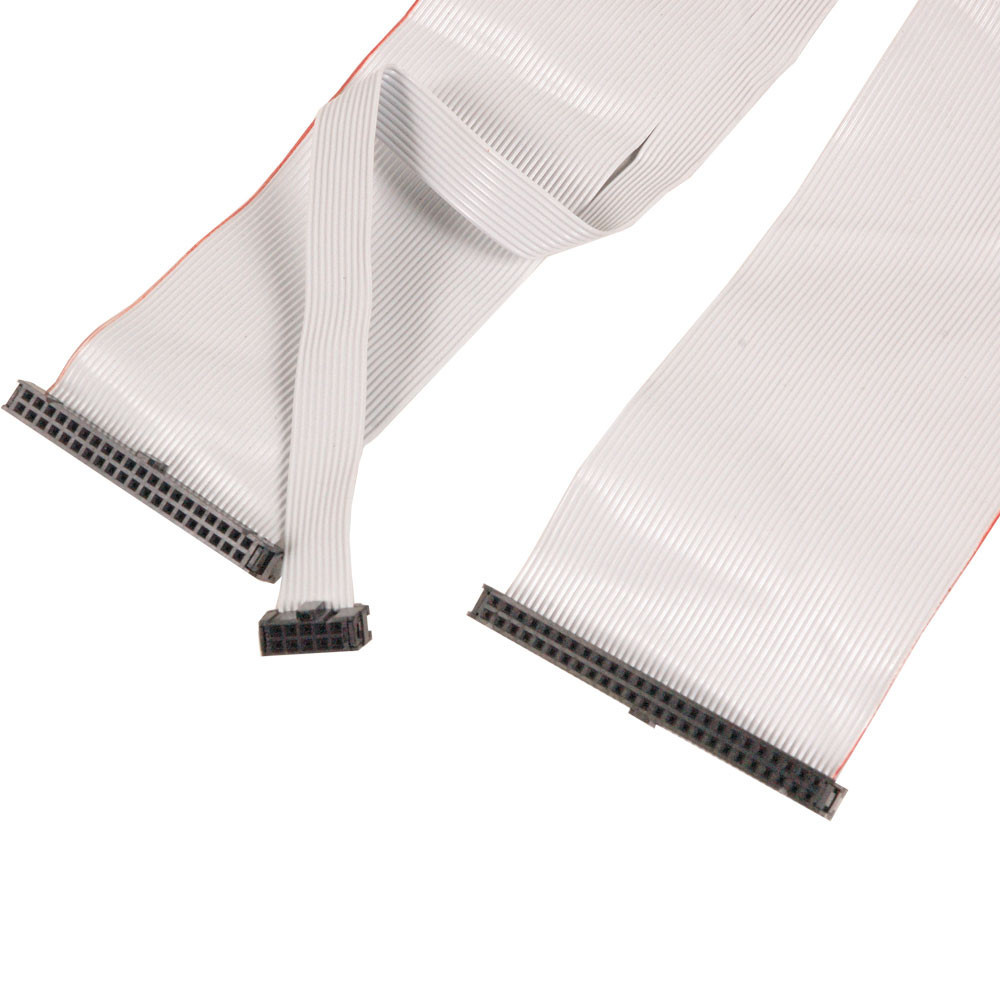 IDC50 to (1) IDC40 & (1) IDC10 Ribbon Cable; 22" length