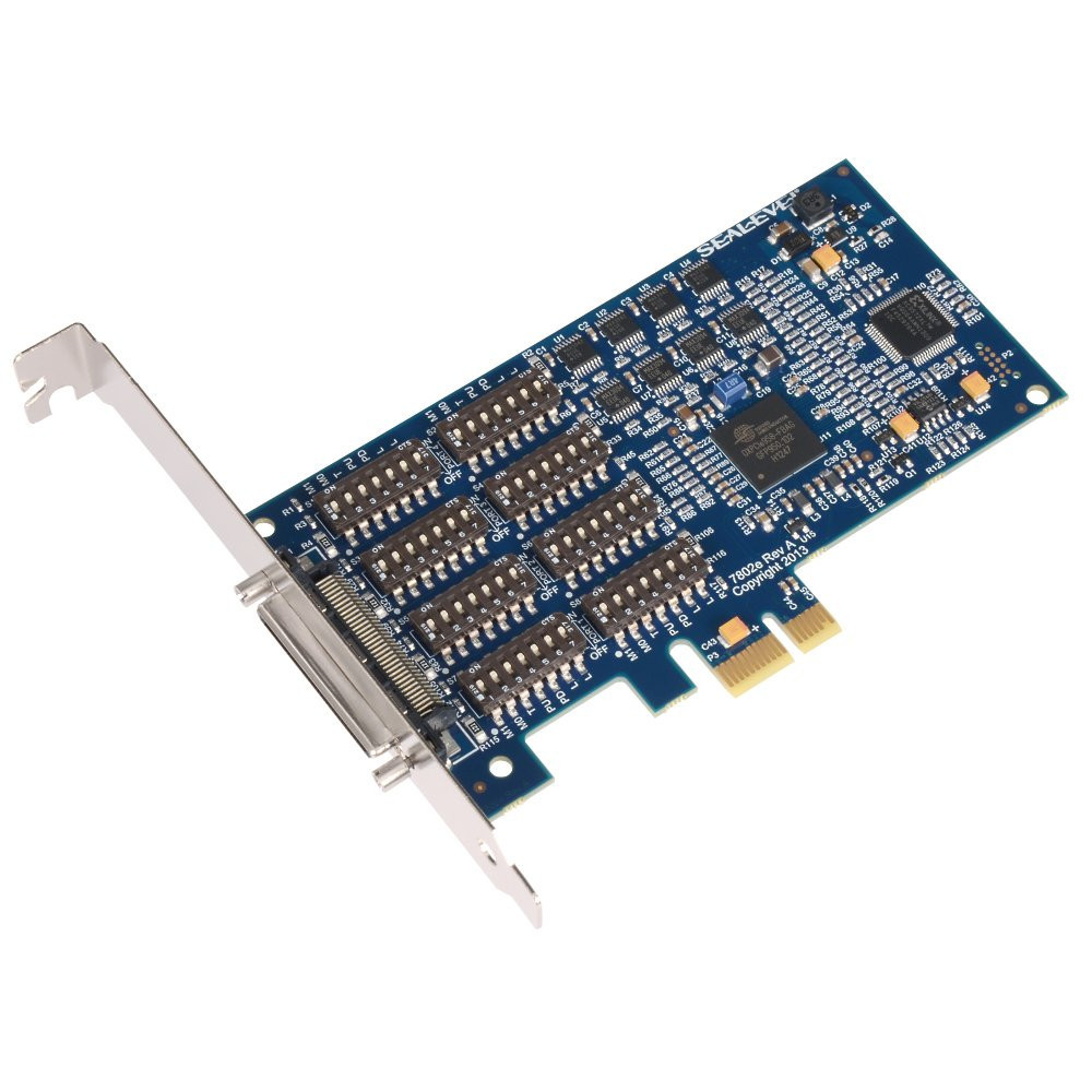 7802e PCI Express RS-422, RS-485 Serial Interface