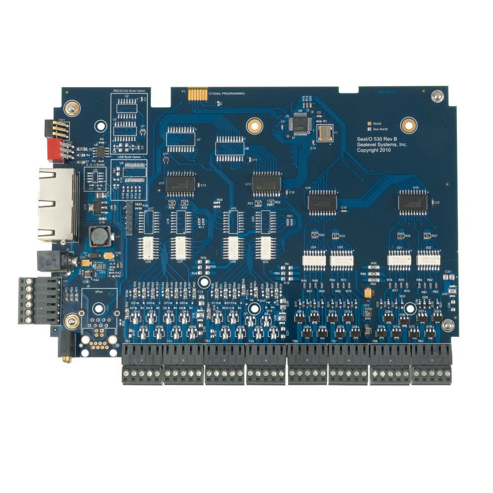 SeaI/O RS-485 Modbus RTU Interface to 16 Isolated Inputs / 16 Open-Collector Outputs