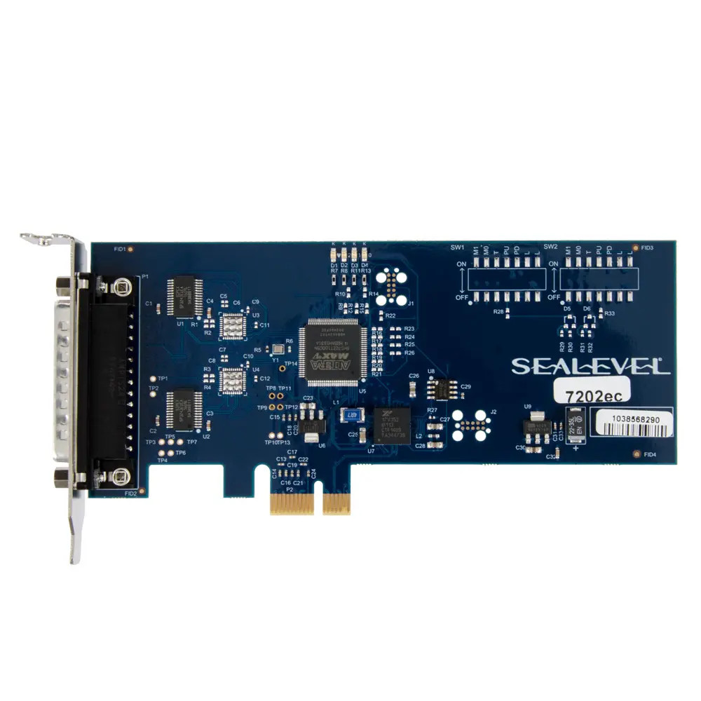 COMM+232.PCIe: Low Profile PCI Express 2-Port RS-232 Serial Interface