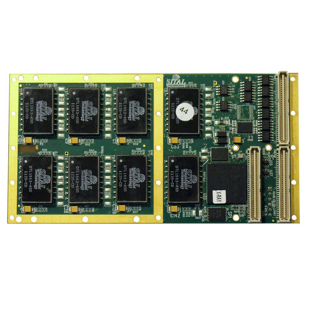 MIL-STD-1553 Two-Channel PMC Board
