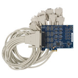 New PCI Express Serial Interface Adds Eight RS-232/422/485 Ports