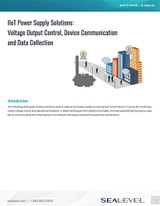 White Paper: IIoT Power Supply Solutions