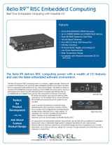 Datasheet: Relio R9 RISC Embedded Computing