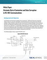 White Paper: Eliminate the Risk of RS-485 Data Corruption