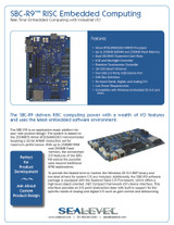Datasheet: SBC-R9 RISC Embedded Computing