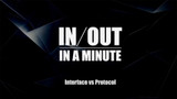 I/O in a Minute: Interface vs Protocol