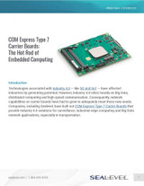 White Paper: COM Express Type 7 Carrier Boards – The Hot Rod of Embedded Computing