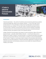 White Paper: A Guide to Industrial Communication Protocols