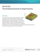White Paper: Beat the Heat: Thermal Engineering Solutions for Rugged Computing