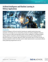 White Paper:  Artificial Intelligence and Machine Learning in Military Applications 