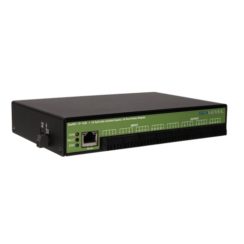 Ethernet/IP to 16 Optically Isolated Inputs/16 Reed Relay Outputs