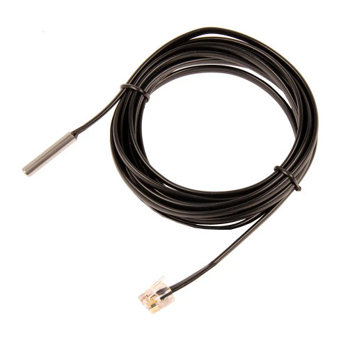 Cable; 1-Wire Temp Sensor; RJ11; Flat 3M; Rev A2 Cable; 1-Wire Temp Sensor; RJ11; Flat 3M; Rev A2