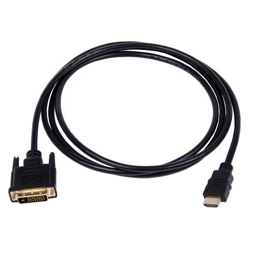 DVI-D Male to HDMI Male Video Adapter Cable; 10 foot Length