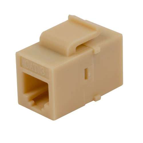 MODULAR COUPLER STRAIGHT-THU RJ11 FEMALE TO FEMALE