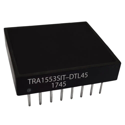 Dual, Through-the-Board, MIL-STD-1553 (1:1.79) Data Bus Transformer Dual, Through-the-Board, MIL-STD-1553 (1:1.79) Data Bus Transformer