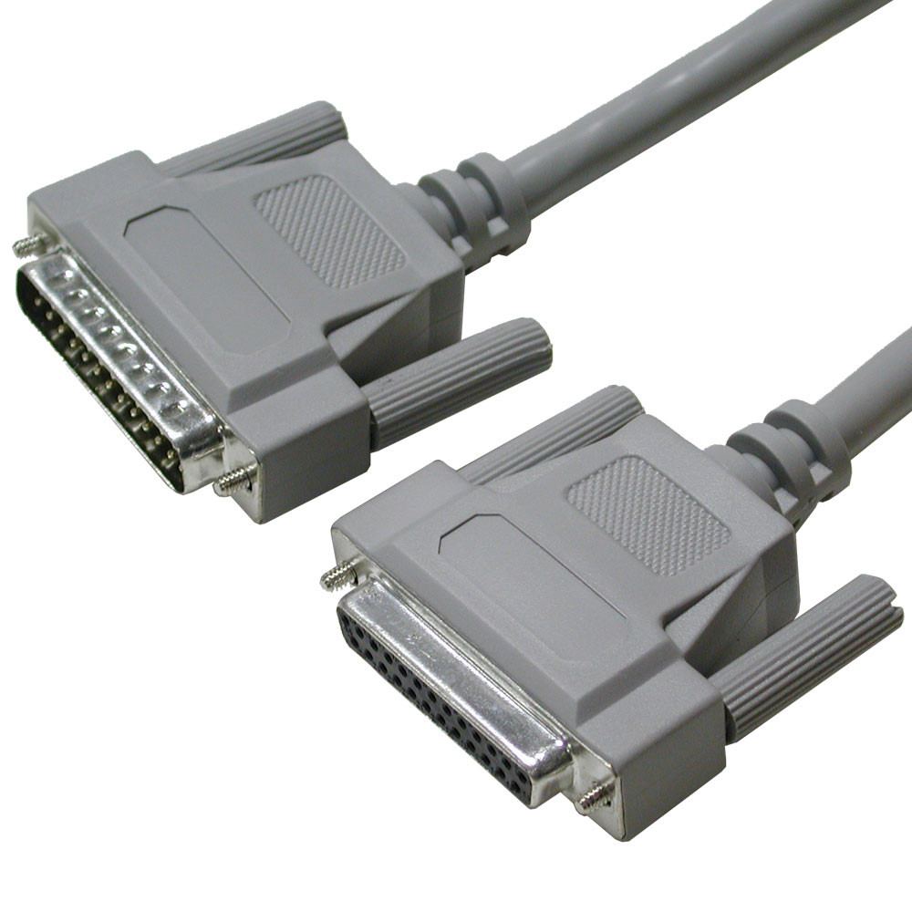 DB25 Female to DB25 Male Extension Cable; 72