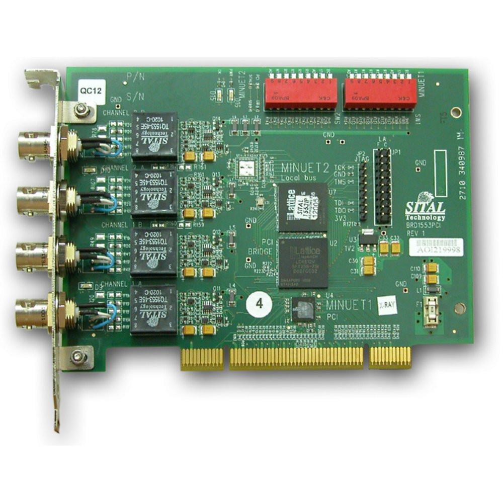 PCI single channel dual redundant Mil-Std-1553 board - Sealevel
