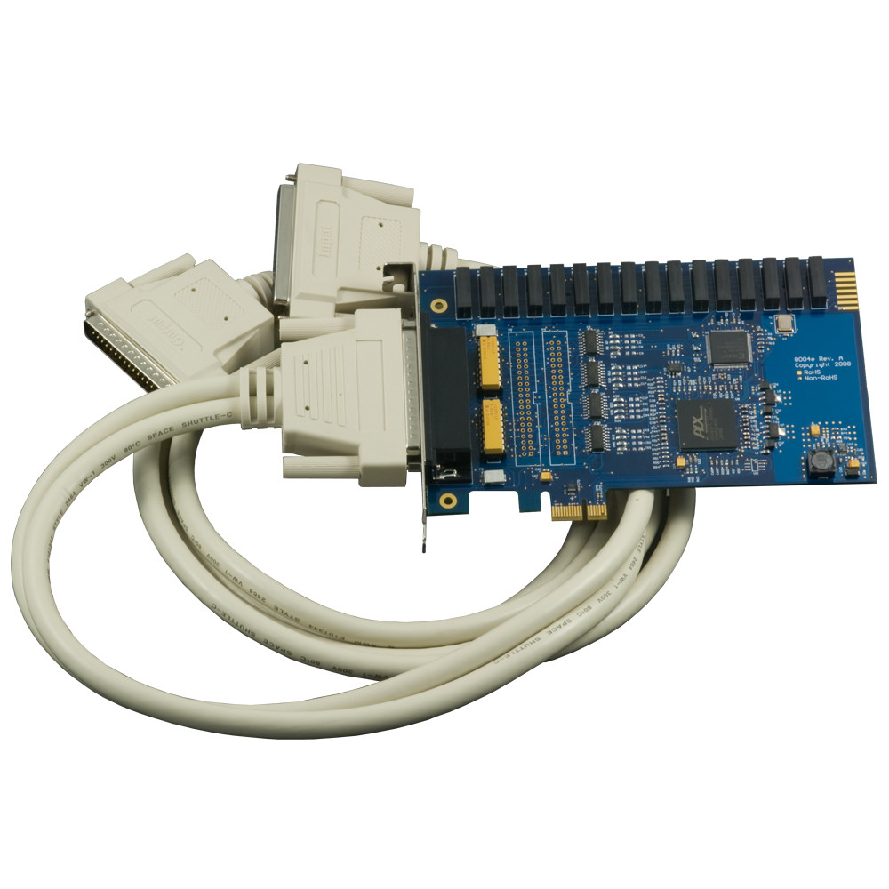 DIO-32.PCIe: PCI Express 16 Iso In (3-13V)/16 Reed Relay Out