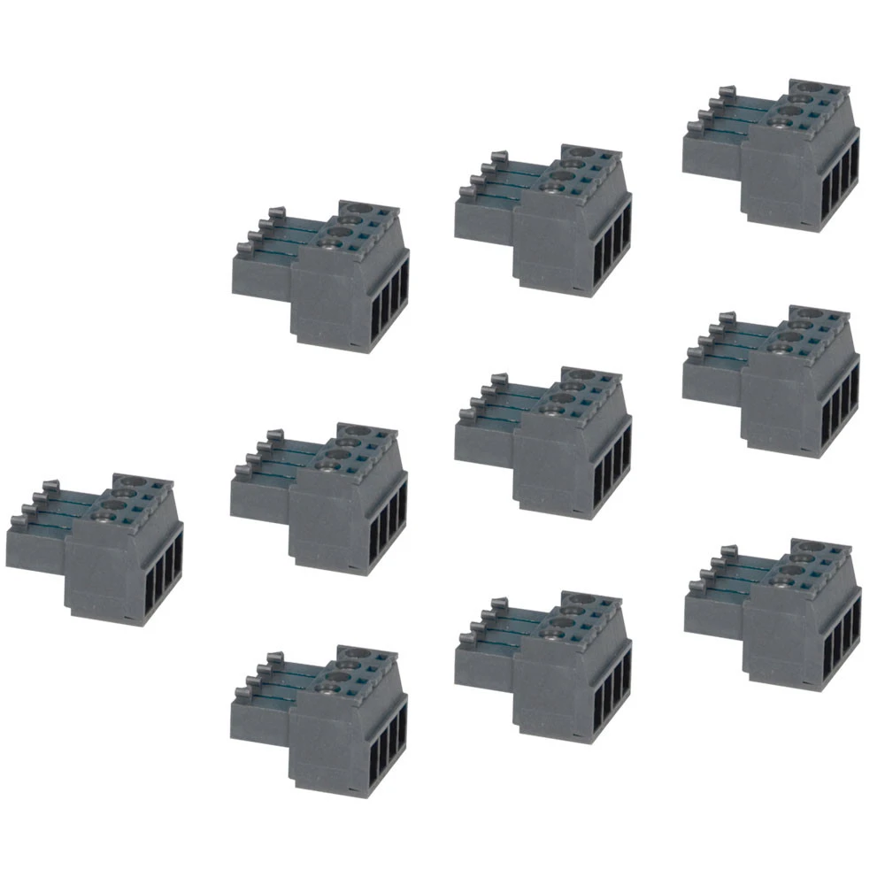 VALICLUD 100-Pack Spiral Wire Connectors – Grey Screw Terminal Blocks, Quick-Install, 300V, 105°C For Home & Electrical Wiring