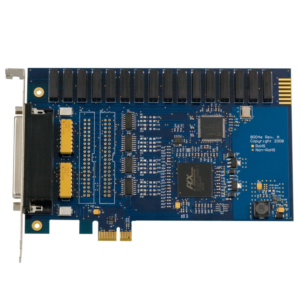 DIO-32.PCIe:PCI Express 16 Iso In (10-30V)/16 Reed Relay Out