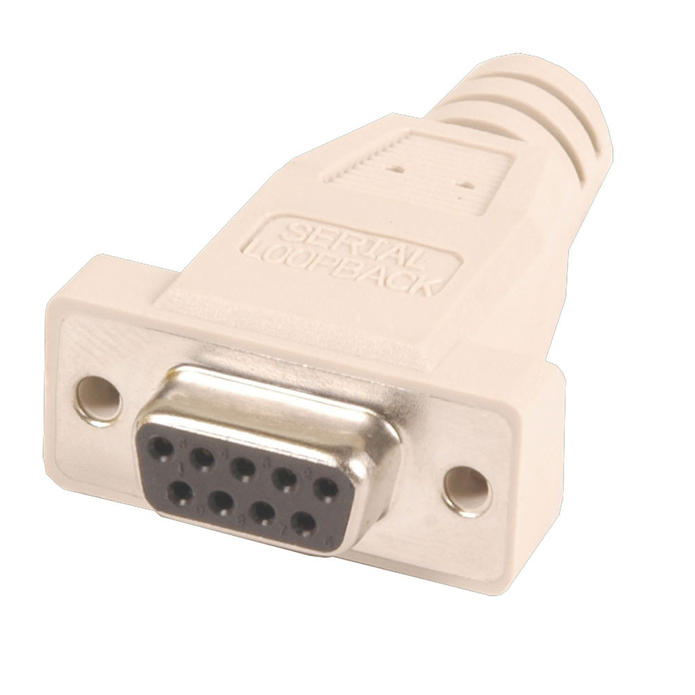 DB9F Molded Serial Loopback Adapter - Sealevel Systems, Inc