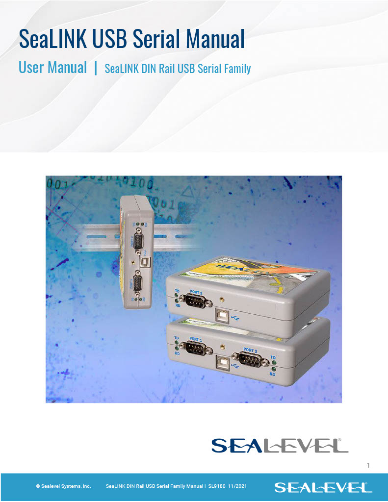 Manual: 2113, 2213 - Sealevel Systems, Inc