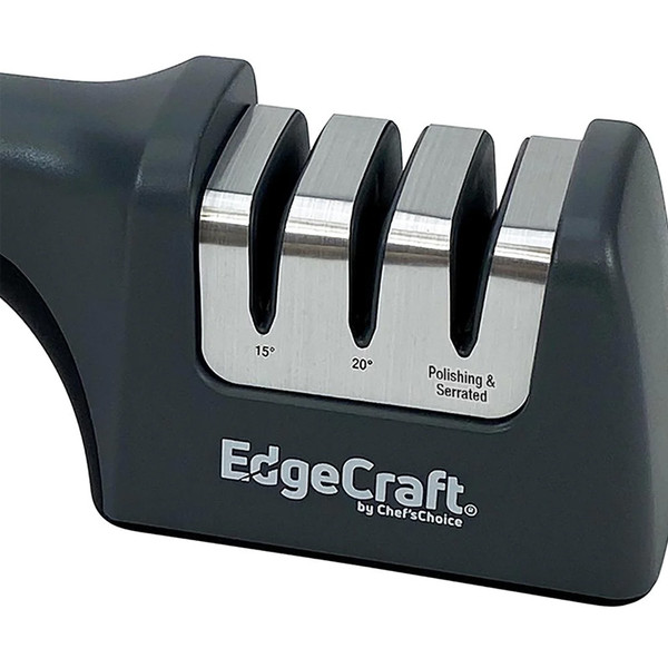 zwarte handslijper chef's choice edgecraft