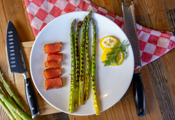 De tijd van groene asperges