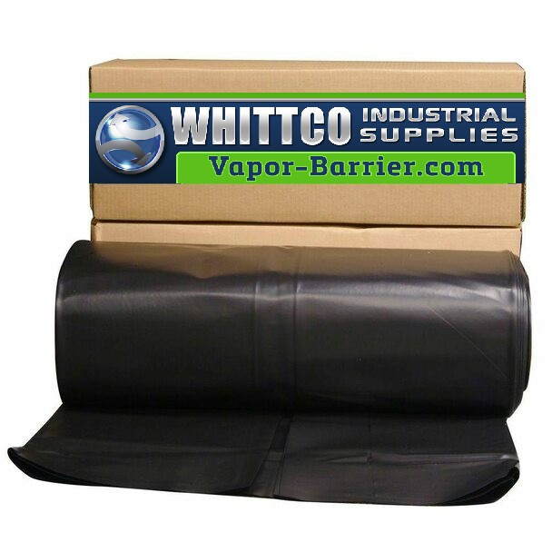 Plastic Sheeting 20' X 100' 4Mil Black CF0420B