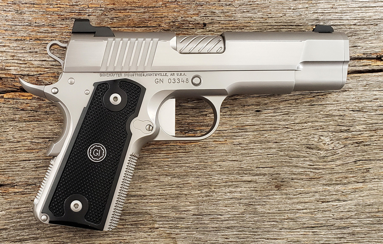 No Name, CCO, .45 ACP, Stainless (GN03348) - Guncrafter Industries
