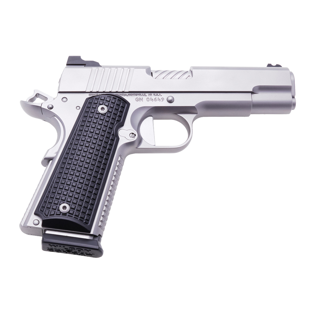 No Name, Commander, 9mm, Stainless (GN04649) - Guncrafter Industries