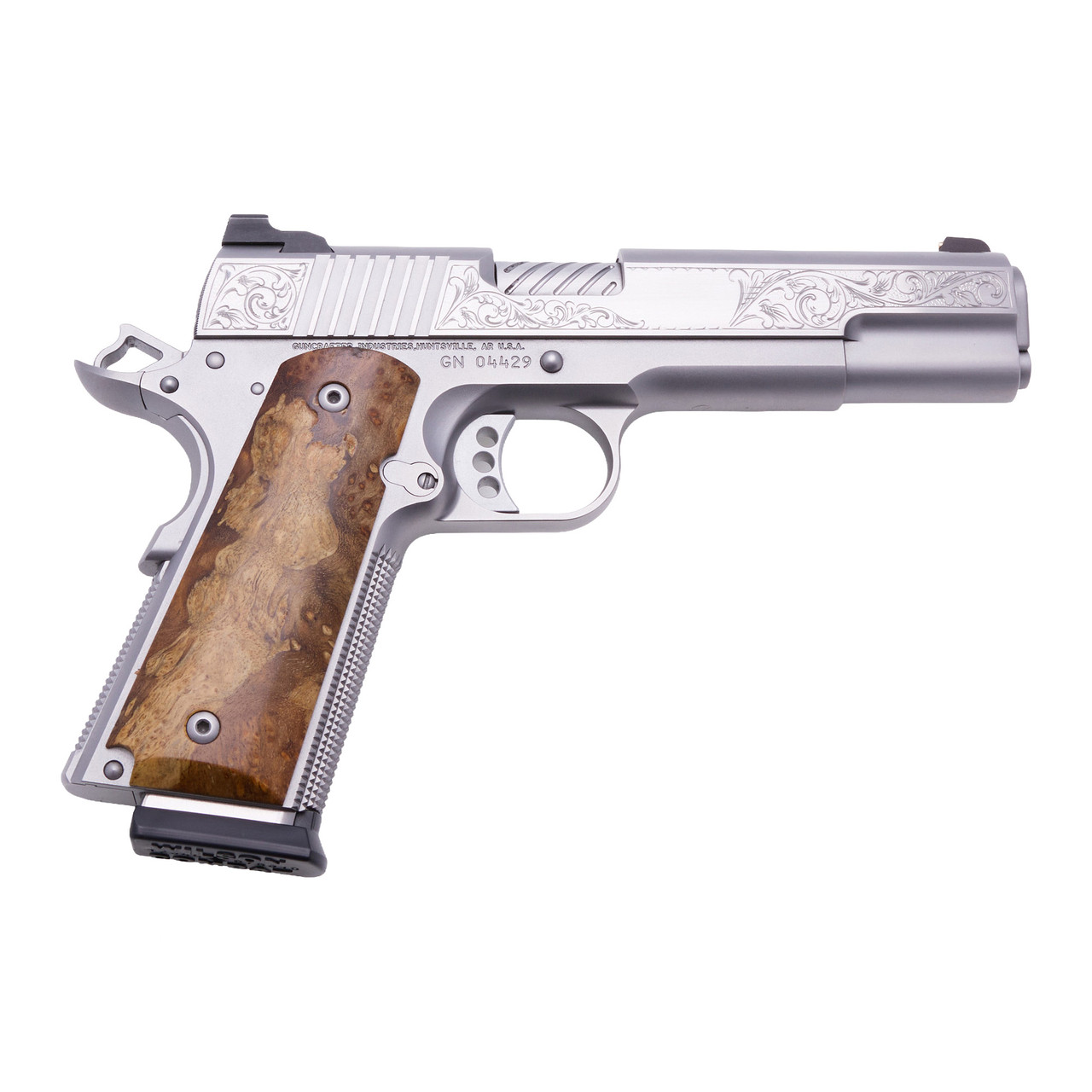 ドイツ　アンティーク　グレインサック　イニシャルAV 1911 Renaissance, Government, .45 ACP, Stainless (GN04429) - Guncrafter