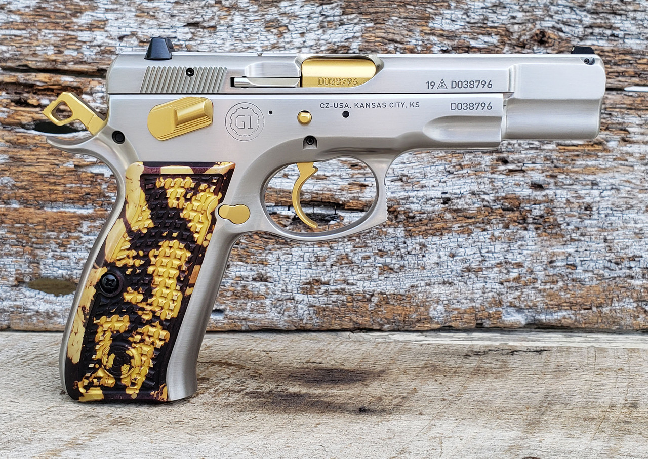 CZ 75B, Executive Series, 9mm (D038796) - Guncrafter Industries