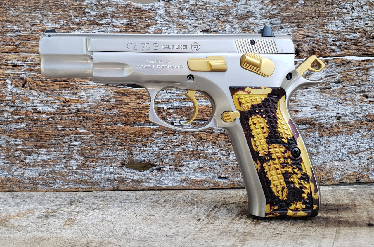 CZ 75B, Executive Series, 9mm (D038796) - Guncrafter Industries