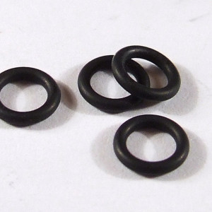 6 Viton Grip Screw O-Rings For 1911 Colt & Similar Models – Rubber, Shock Absorbing, .45 ACP